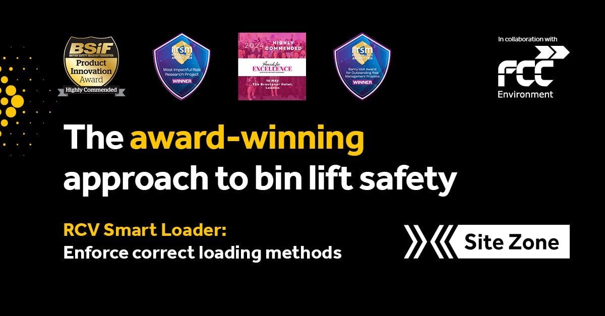 Award-winning approach to bin lift safety